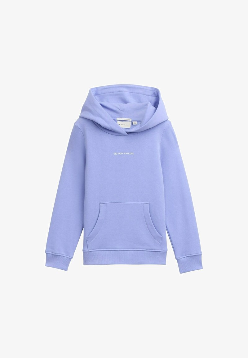 TOM TAILOR Felpa con cappuccio - purple