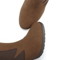 LASCANA Kotníkové boty na platformě - braun