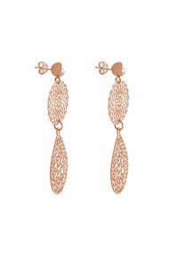 Gemshine MANDALA TROPFEN IN HOCHWERT - Pendientes - rose vergoldet