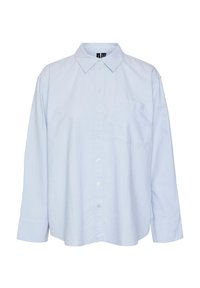 Button-down blouse - hellblau