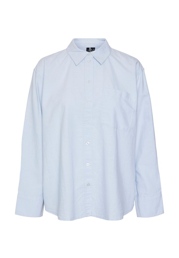 Button-down blouse - hellblau2