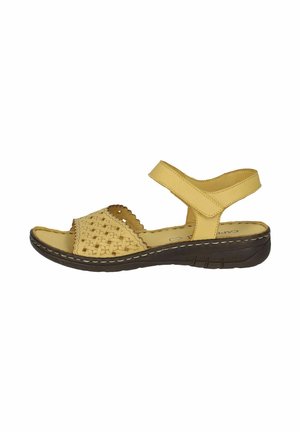 Sandalen - yellow nappa