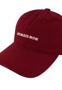 My Jewellery YES BUT NOT - Cap - donkerrood