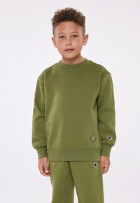 Champion - EXCLUSIVE CREWNECK UNISEX - Sweatshirt - dark green Thumbnail Image 1