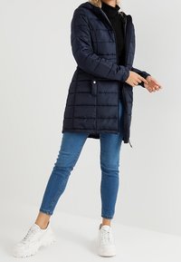 Vero Moda Petite Kort kappa / rock - dark blue