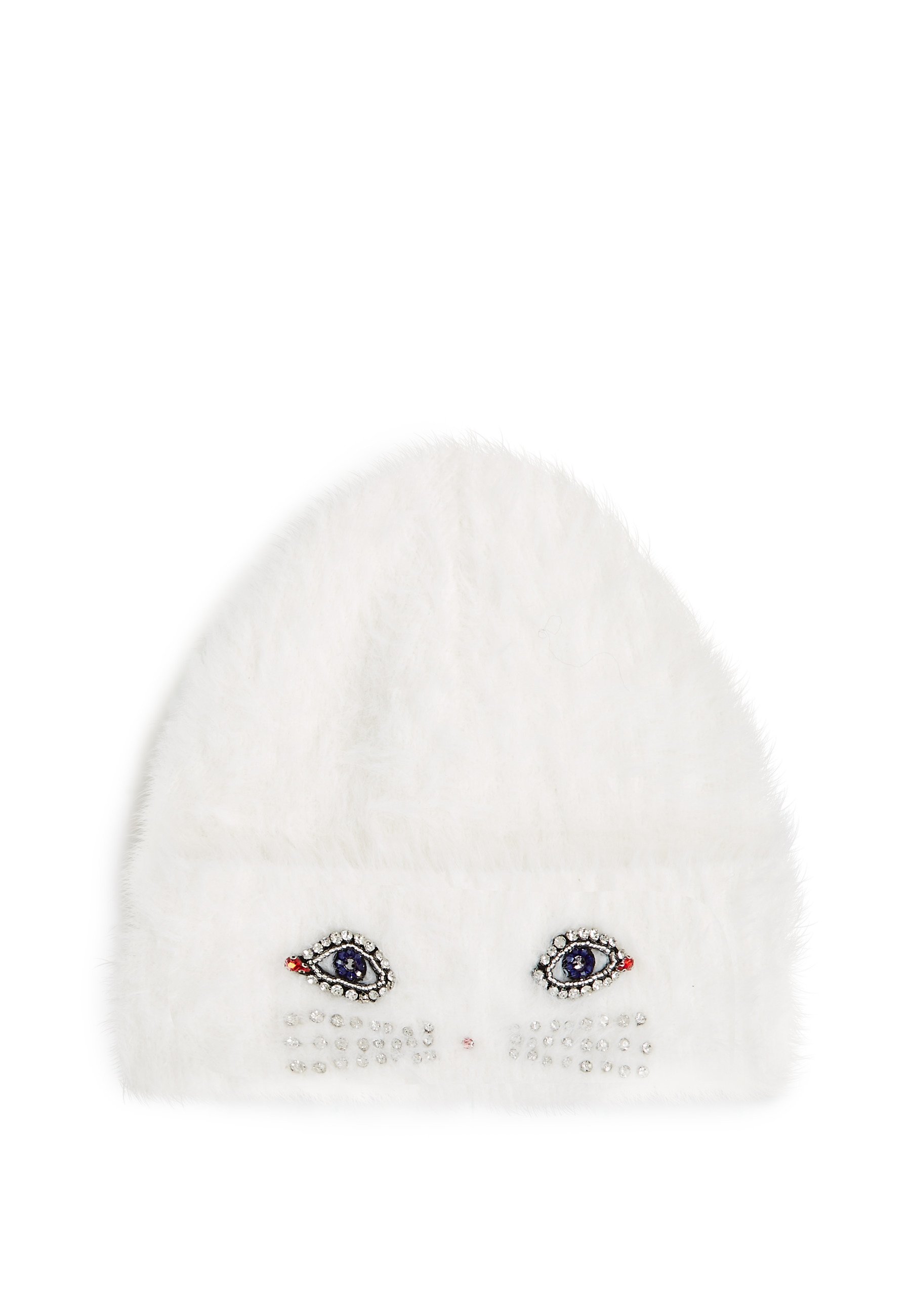 KARL LAGERFELD IKON CHOUP FLUFFY KNIT BEANIE - Beanie 
