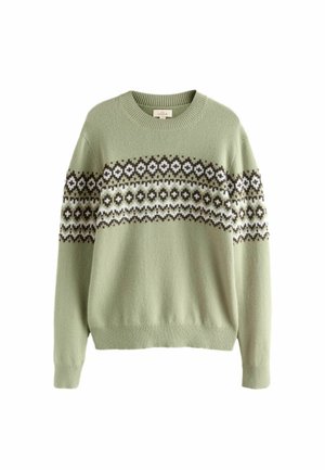 REGULAR FIT 
 - Jumper - sage green