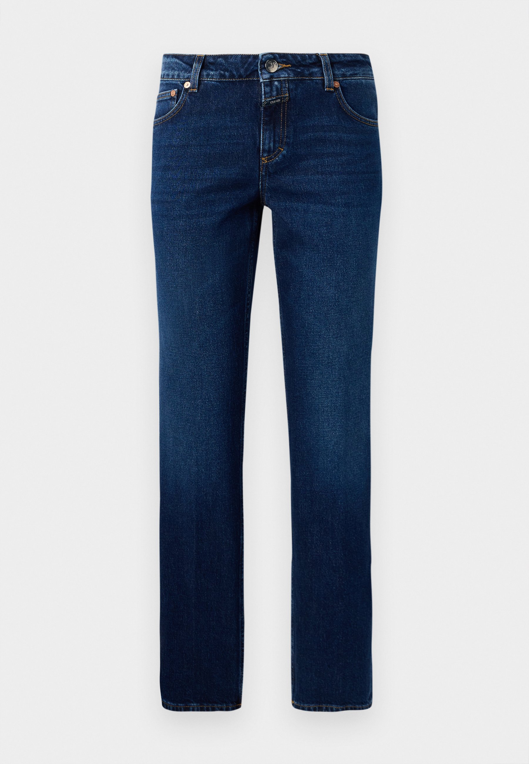 FRAME THE RULER - Straight leg jeans - dark-blue denim/dark