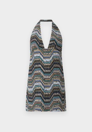 SLEEVELESS SHORT DRESS - Koktajl obleka/za zabavo - multi-coloured