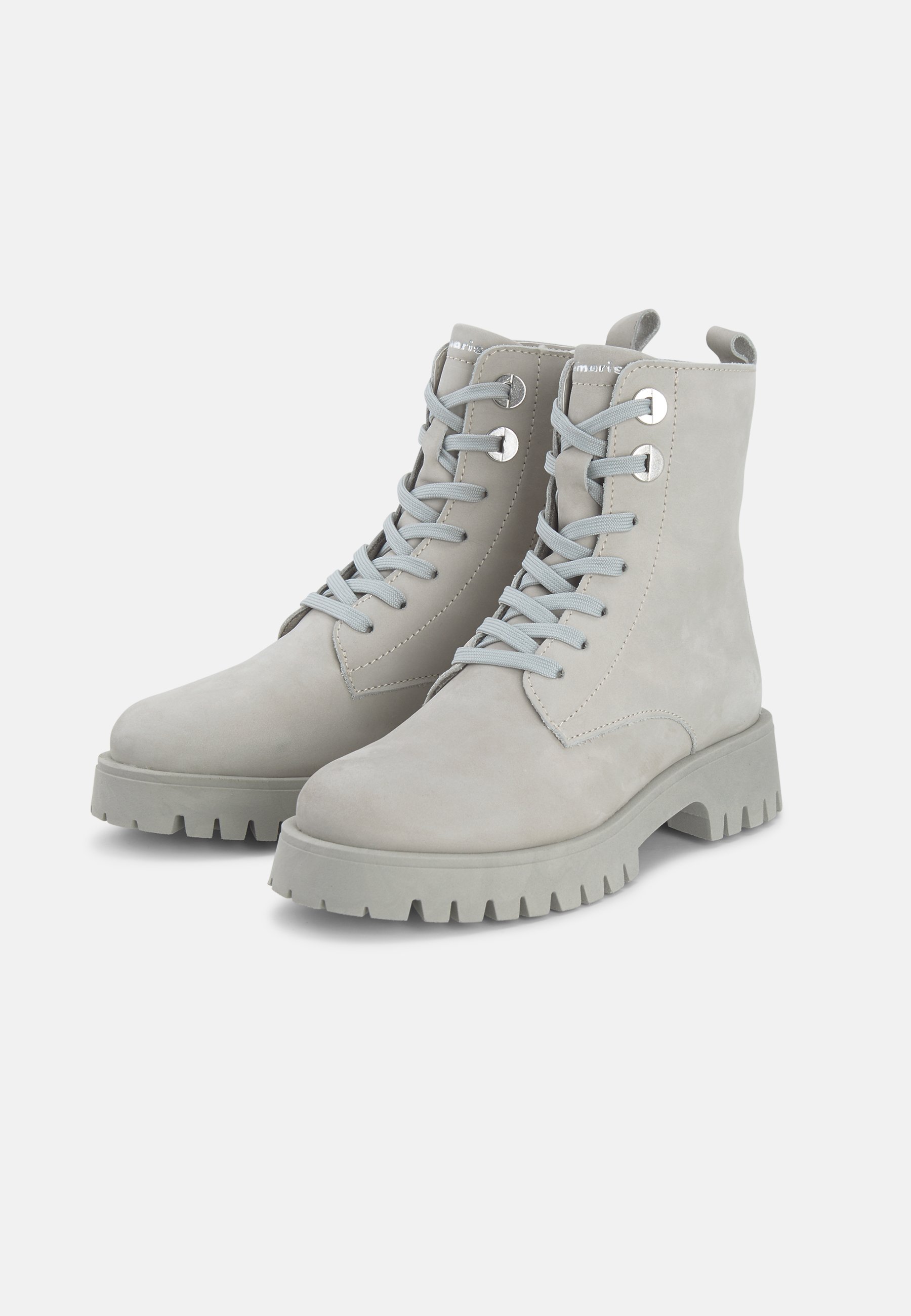 Tamaris Veterboots - soft grey/Grijs - Zalando.nl