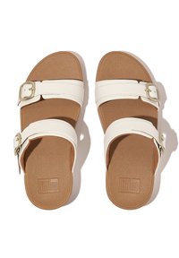 FitFlop LULU ADJUSTABLE SLIDE - Muiltjes - wit