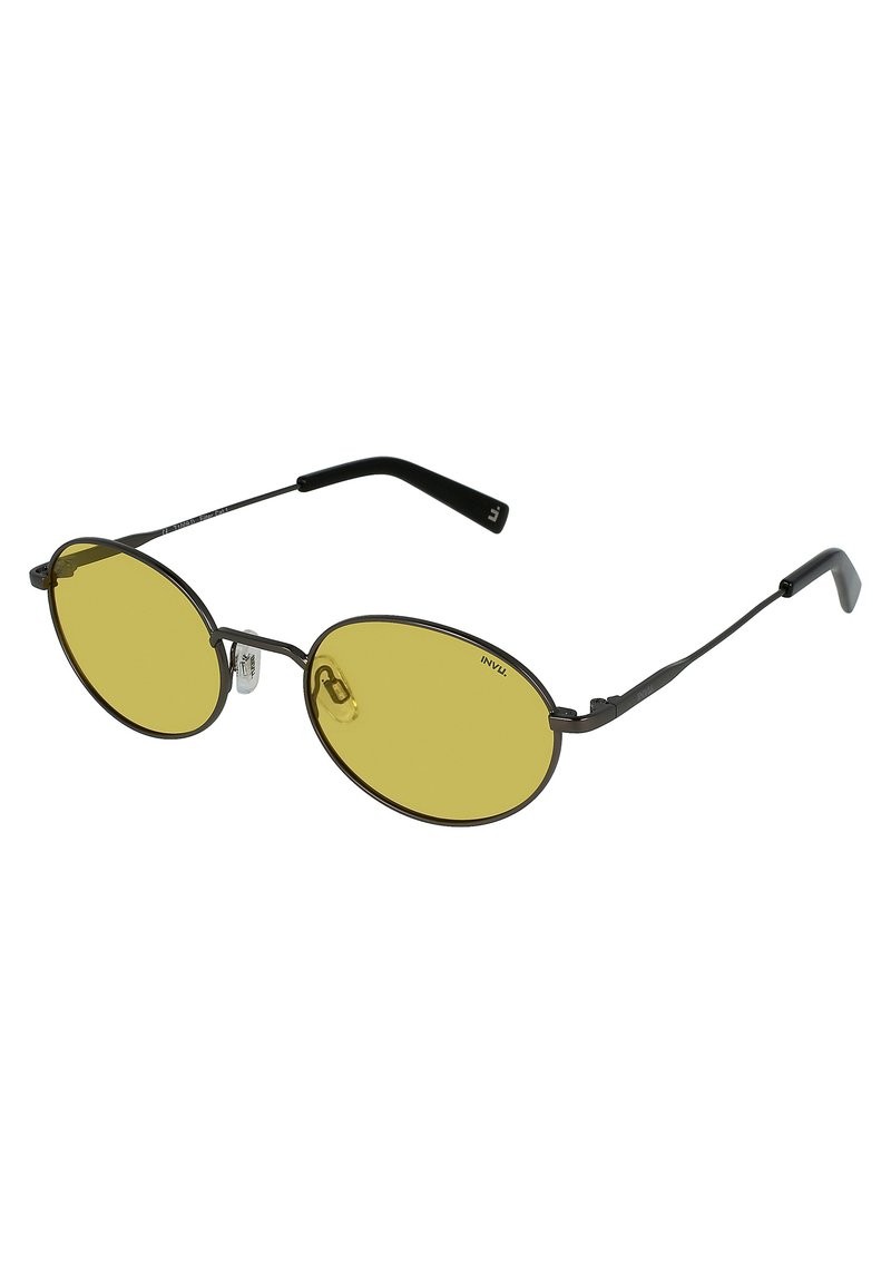 Herren Taschen & Koffer | INVU POLARIZED TREND Sonnenbrille matte gun/gelb - FS08444 Herren Taschen & Koffer | INVU POLARIZED TREND Sonnenbrille matte gun/gelb - FS08444
