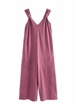 WIDE LEG - Kezeslábas - plum purple