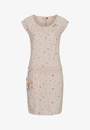 PENELOPE W - Vestido de tubo - beige print