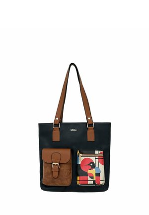 MULTI POCKET BAUHAUS BIRDIE - Tote bag - natur