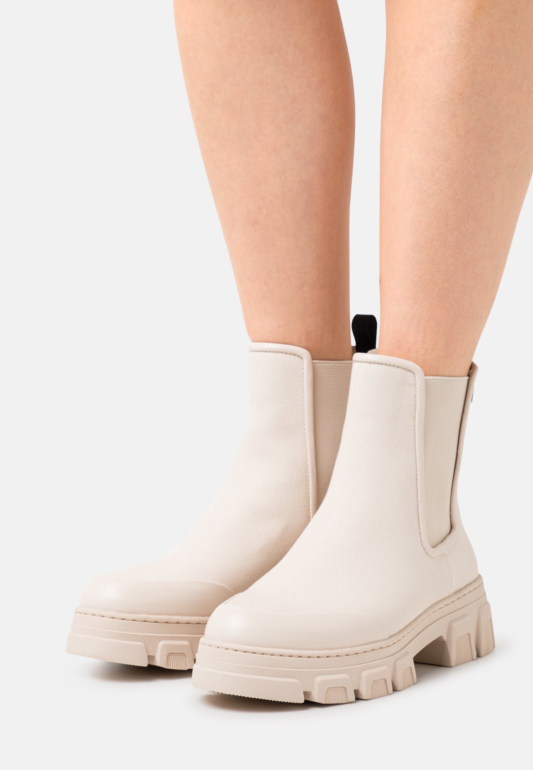 Tamaris Stivaletti con plateau - ivory/avorio - Zalando.it