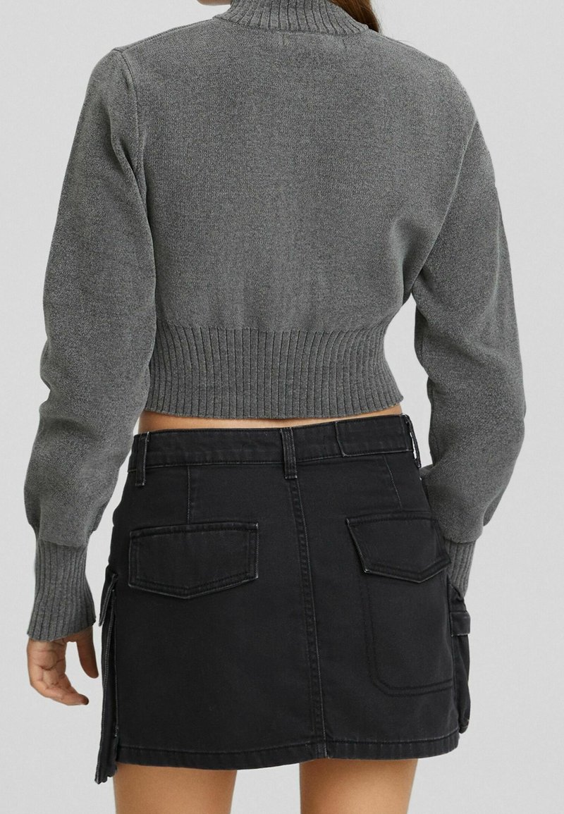 Bershka Cardigan grey (Pre-owned)