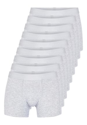 9-PACK   - Panties - mottled light grey