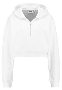 Weekday Felpa con cappuccio - white