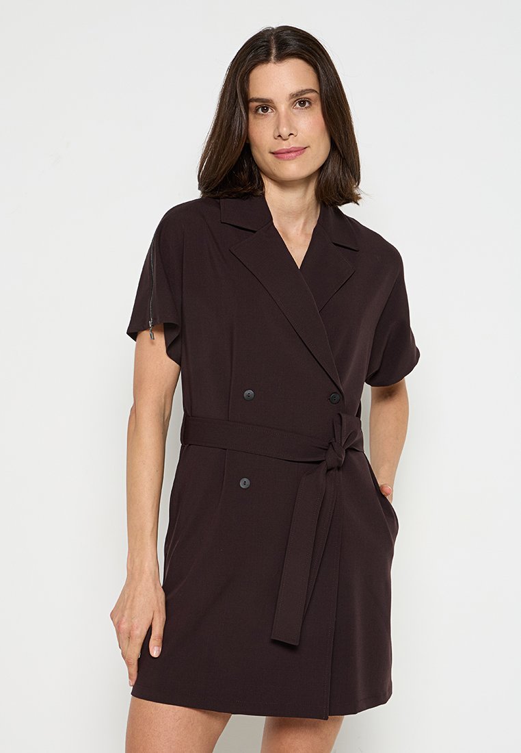 Sarah Pacini Blousejurk paars
