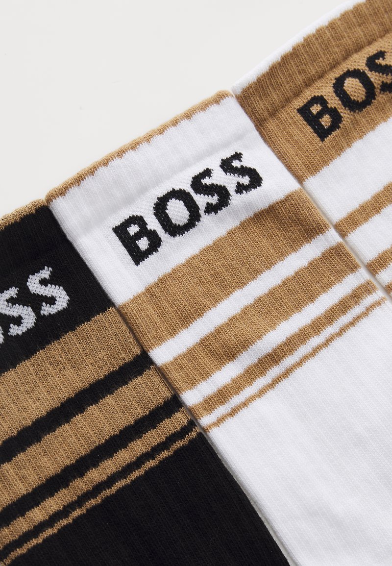 BOSS - Two-pack of regular-length socks in cotton - Black