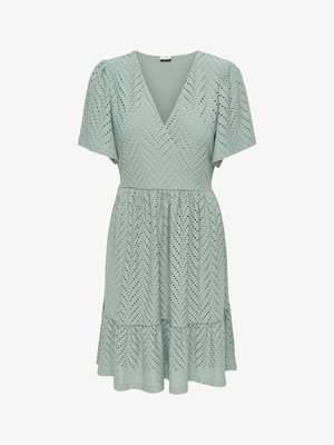 JDY, JDYCARLA Short - Džersejové šaty - chinois green