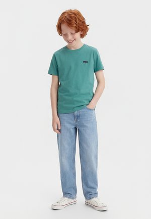 Levi's® BATWING CHEST HIT UNISEX 2 PACK - T-shirts - bristol blue/banana