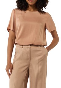 comma Bluse - sandstein