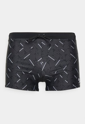 VALMILTON ASHT - Kupaće gaće - check black/oxid grey
