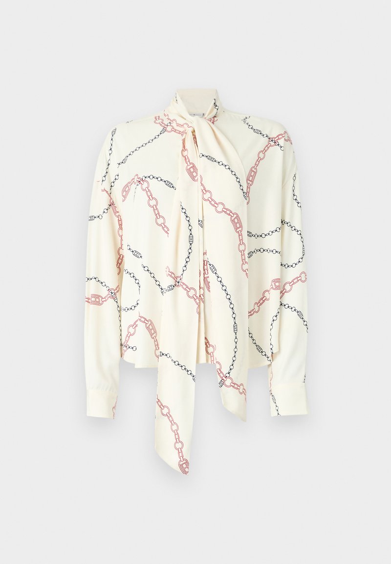 Tommy Hilfiger Overhemdblouse wit Tommy Hilfiger Overhemdblouse wit