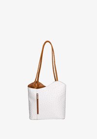 Non selezionato, bianco cuoio