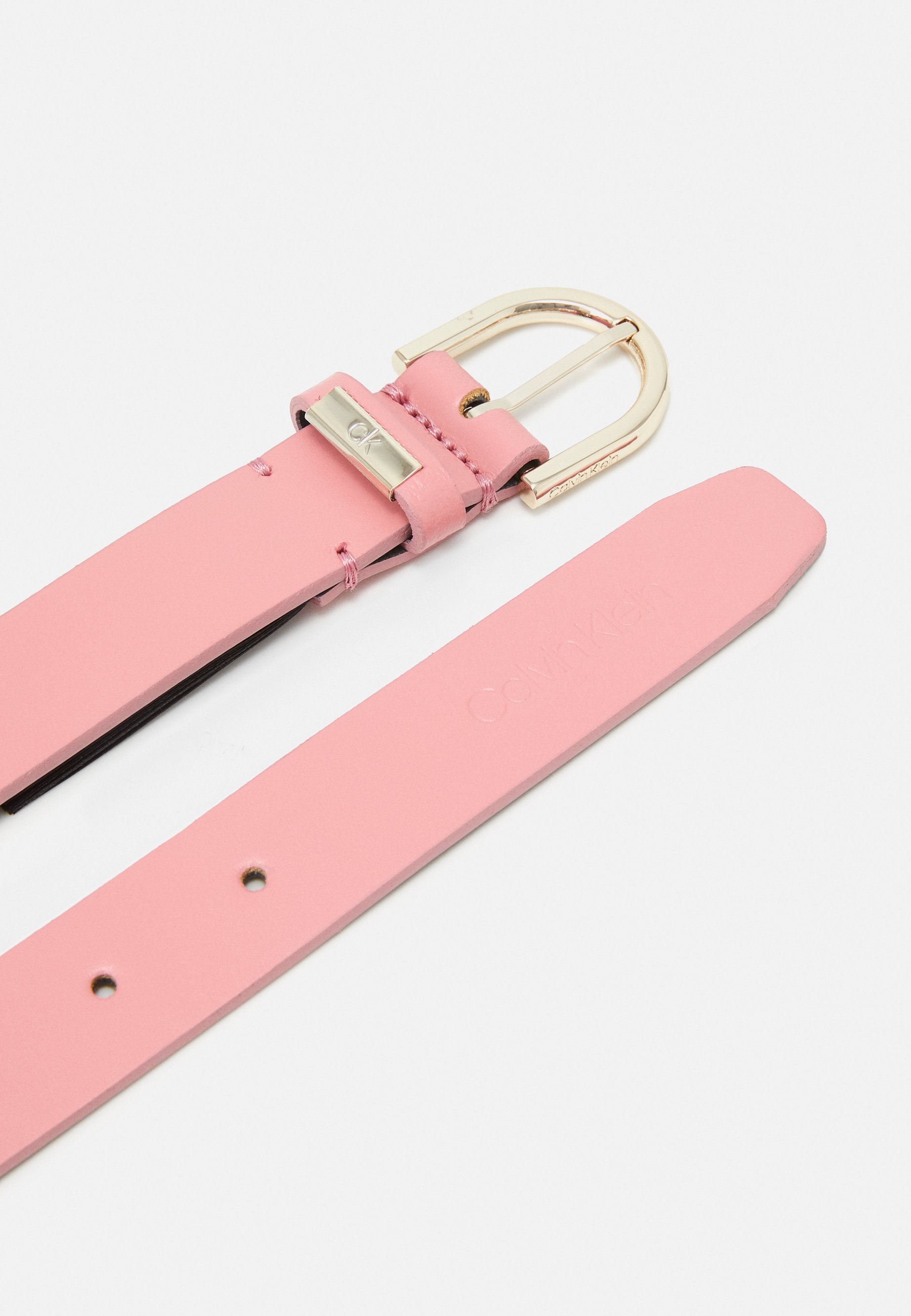 pink calvin klein belt