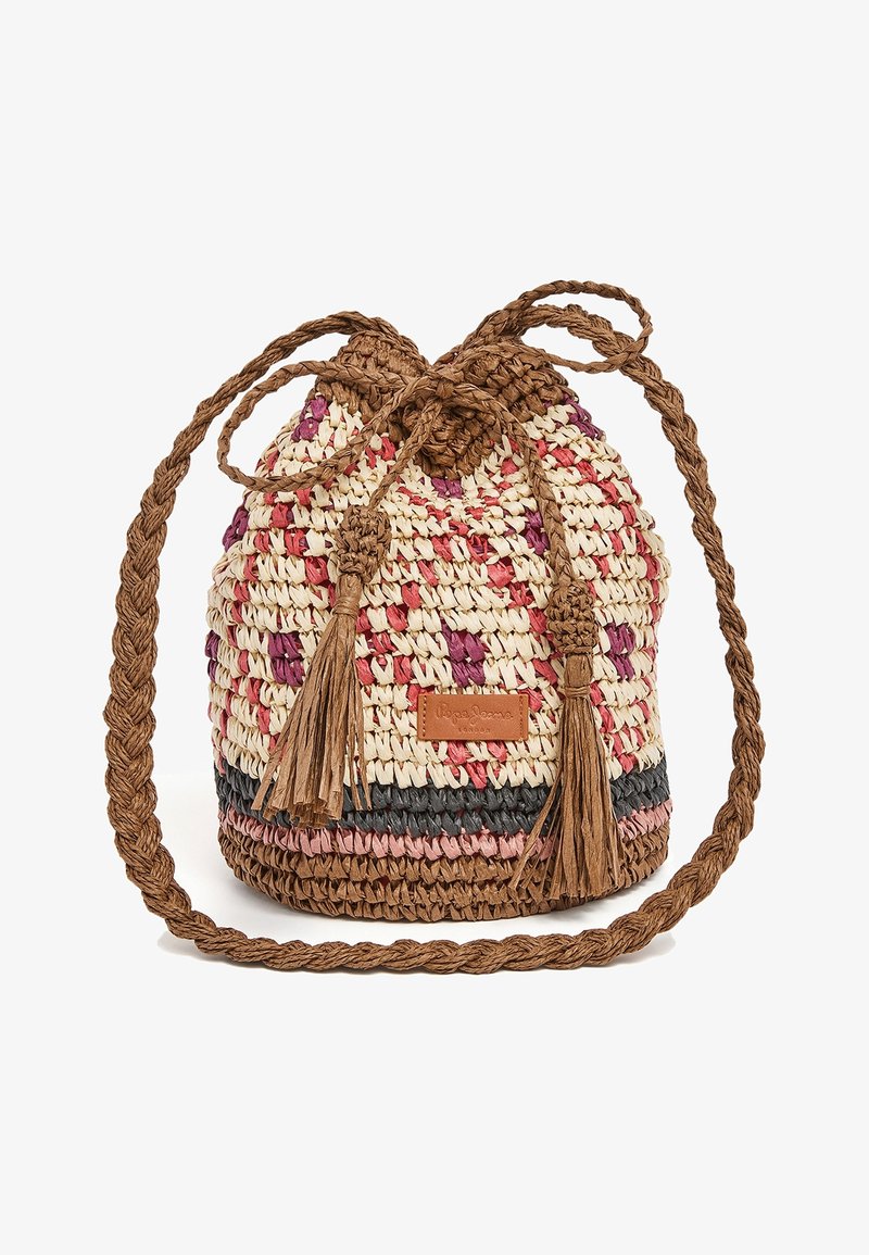 Pepe Jeans Axelremsväska - brown