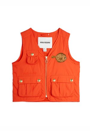 Mini Rodini FLUNDRA UTILITY VEST UNISEX - Chaleco - red