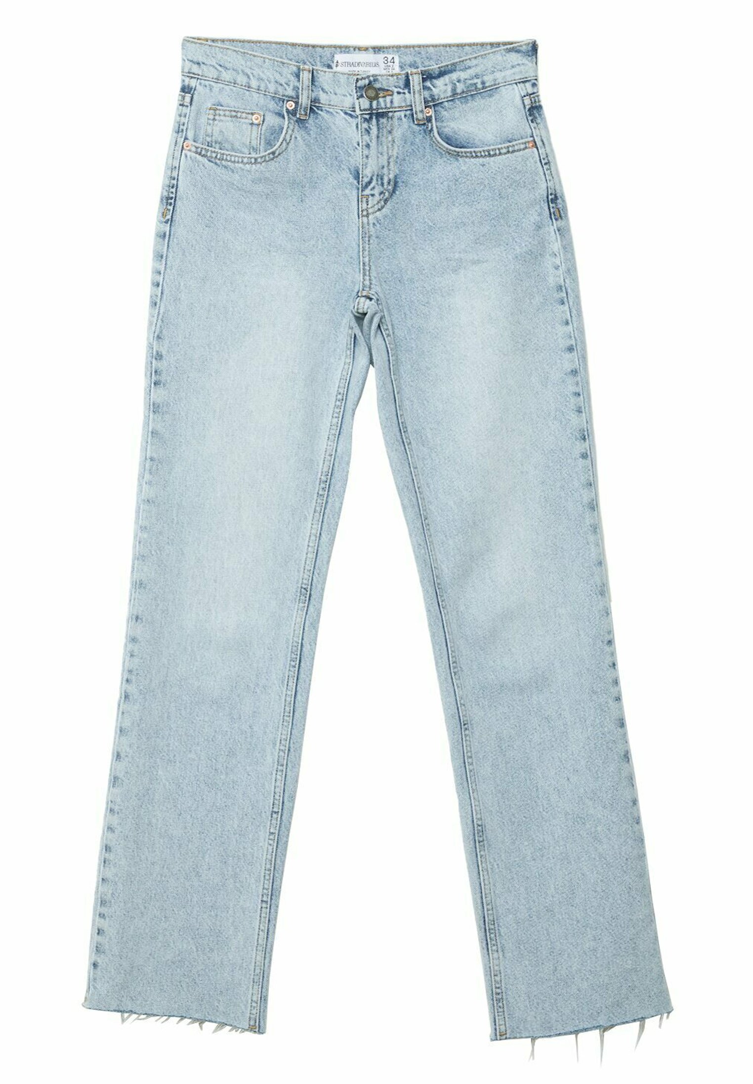 Straight leg jeans