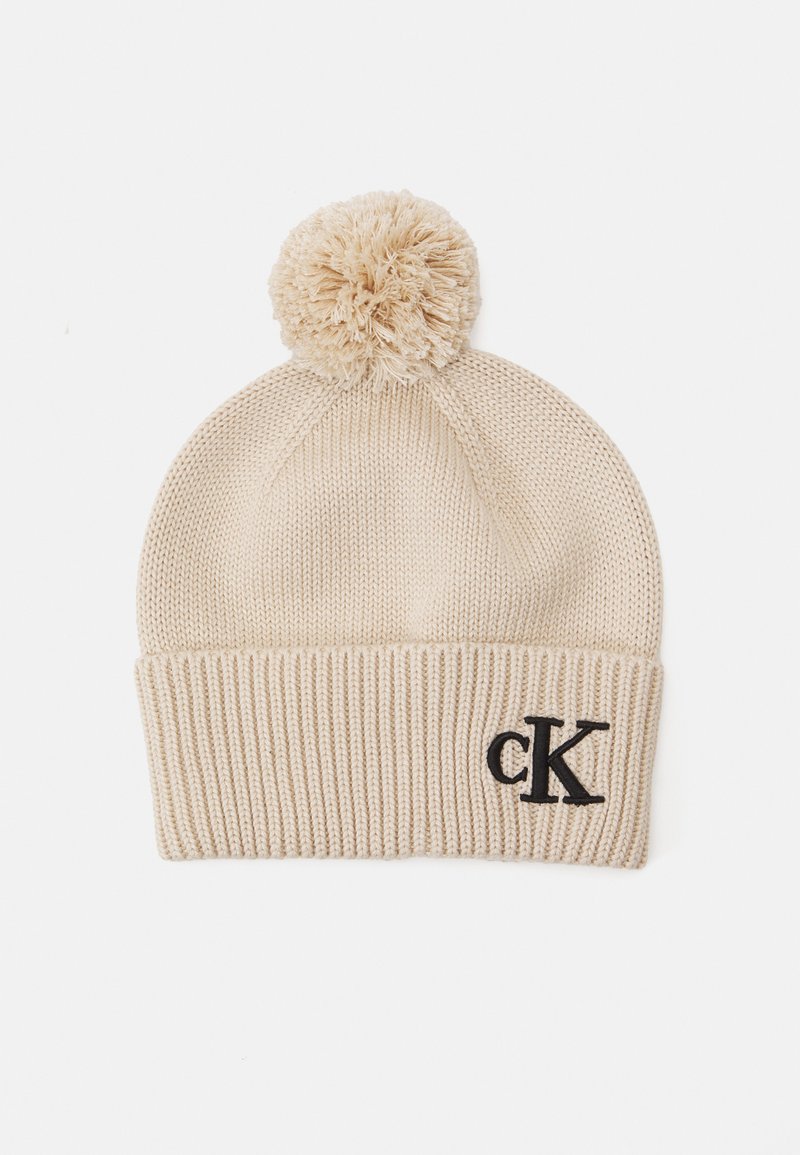 Calvin Klein Jeans SEASONAL POM POM BEANIE - Berretto - birch