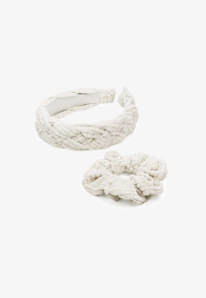 TRISA Accessoires DUOPACK KNOTTED - Accessori capelli - offwhite