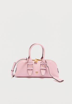 BOWLING BAG - Sac bandoulière - rosa chiaro/antique gold-coloured