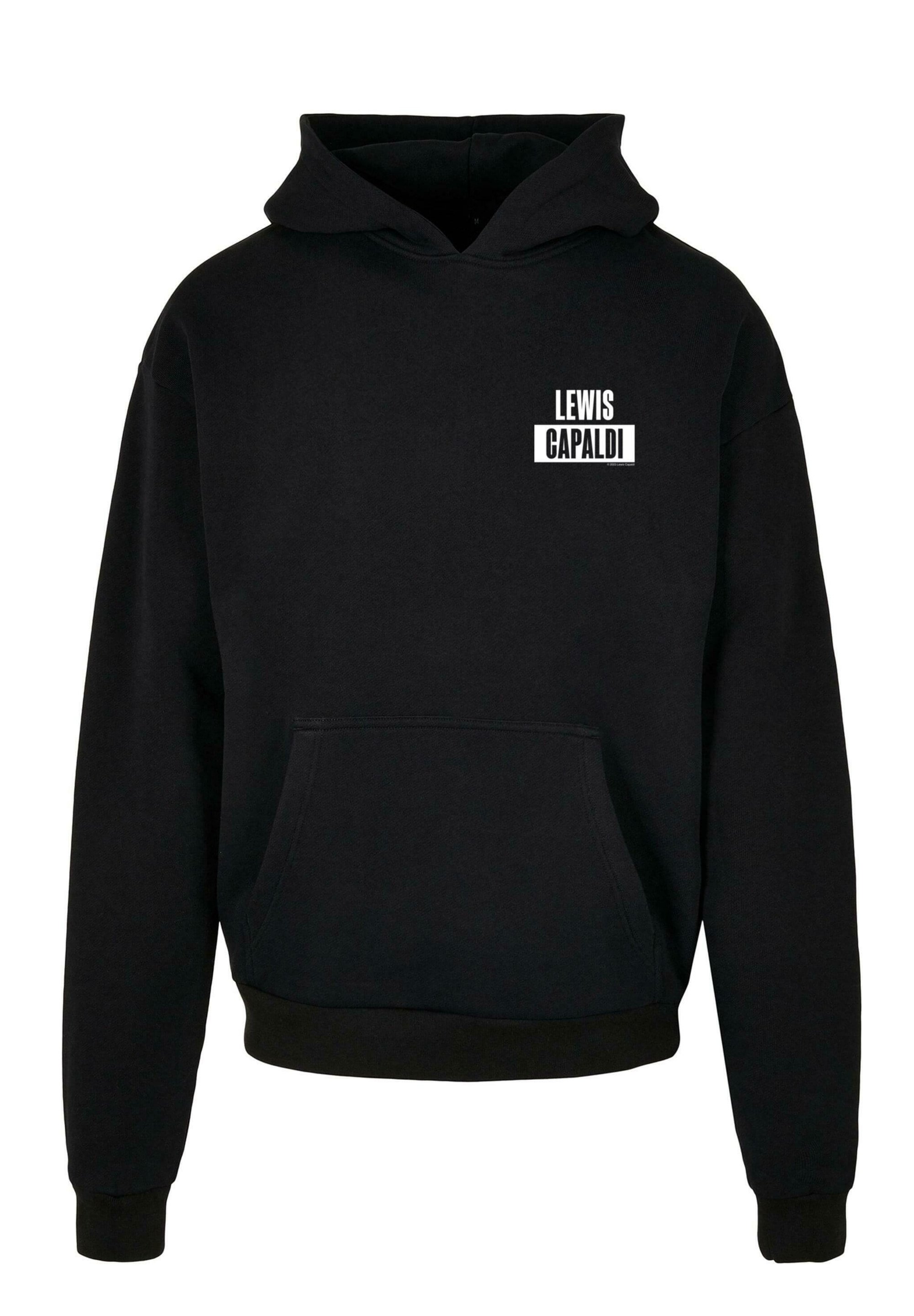 Merchcode LEWIS CAPALDI PP LOGO ULTRA HEAVY Sweatshirt black