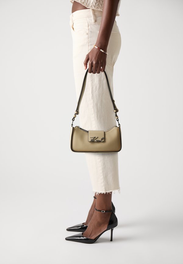 SIGNATURE - Handbag - beige