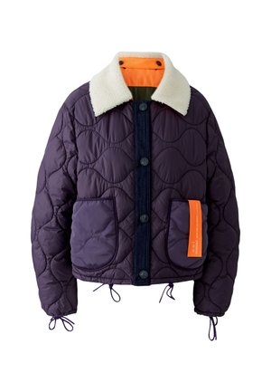 Oui, WENDEJACKE - Winterjas - dk violett blue