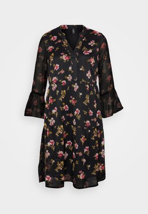 Vero Moda Tall, VMSMILLA 3/4 SHORT DRESS - Denné šaty - black