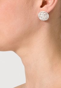 SNÖ of Sweden MONROE - Korvakorut - silberfarben/weiß