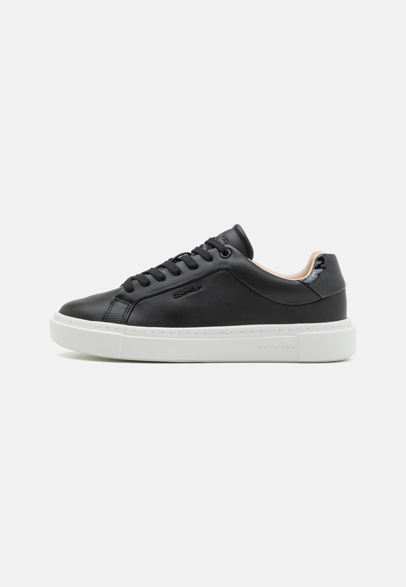 Calvin Klein CUPSOLE LACE UP - Tossud - black
