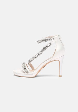 Buffalo Sandalias de tacón - white