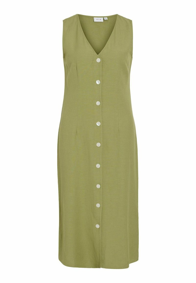 Vila Blousejurk lichtgroen Vila Blousejurk lichtgroen