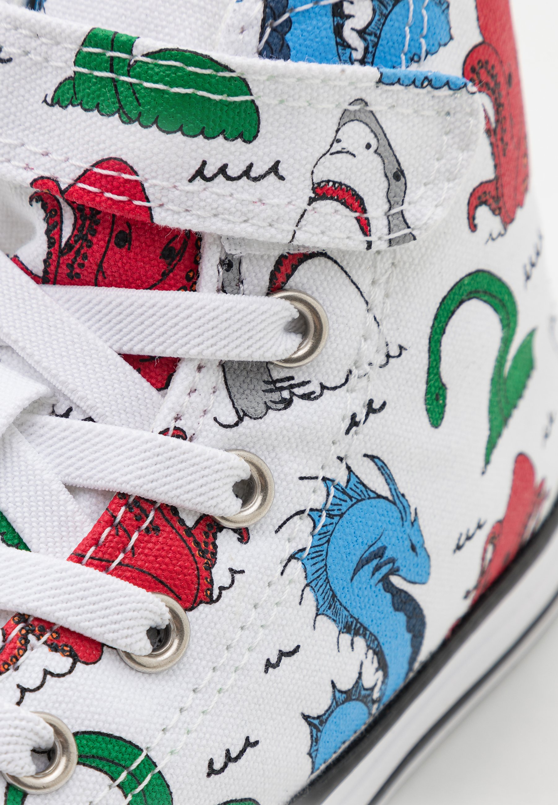 multicolor high top chucks