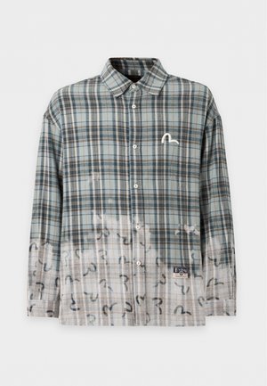 Evisu, SEAGULL CHECKED SHIRT - Риза - green