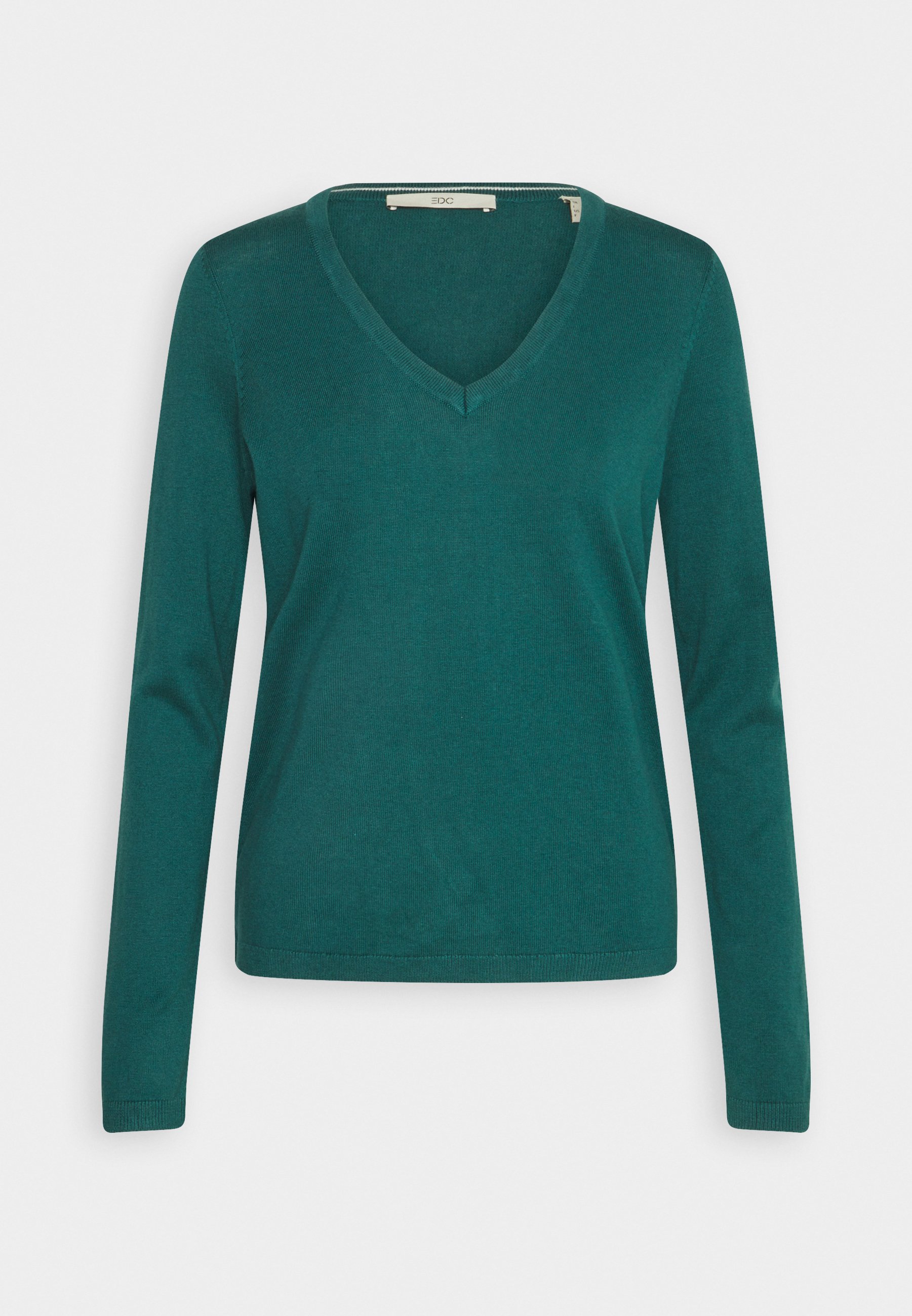 edc by Esprit V-NECK - Trui - teal green/petrol - Zalando.nl