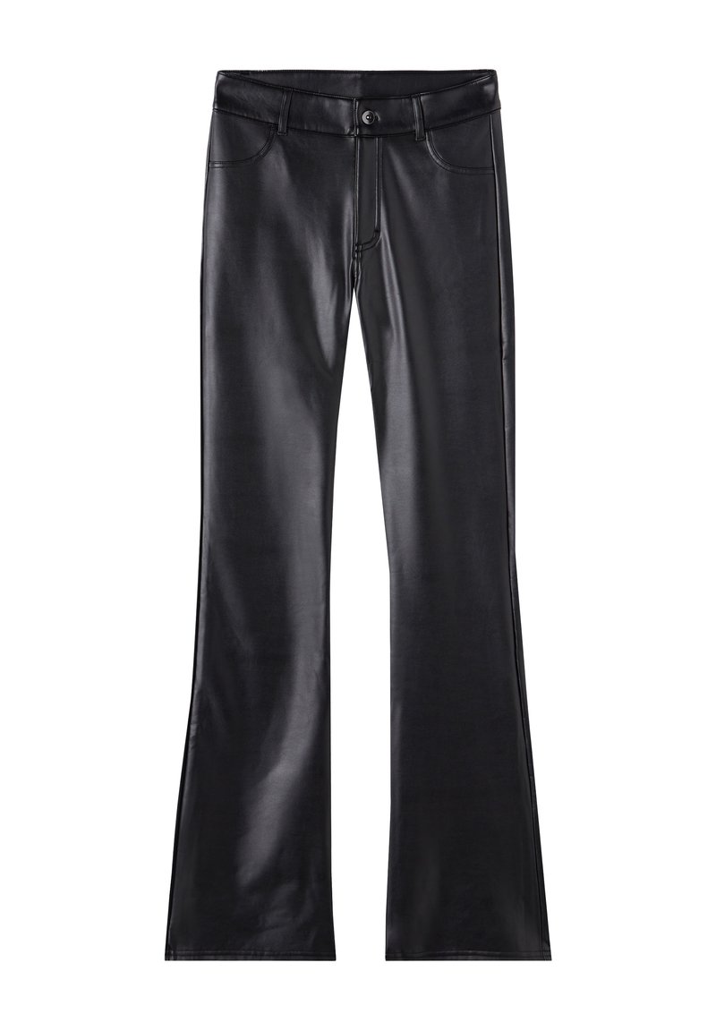 Pantaloni Calzedonia Leather Pants Calzedonia Leather Trousers Black (Pre-owned)